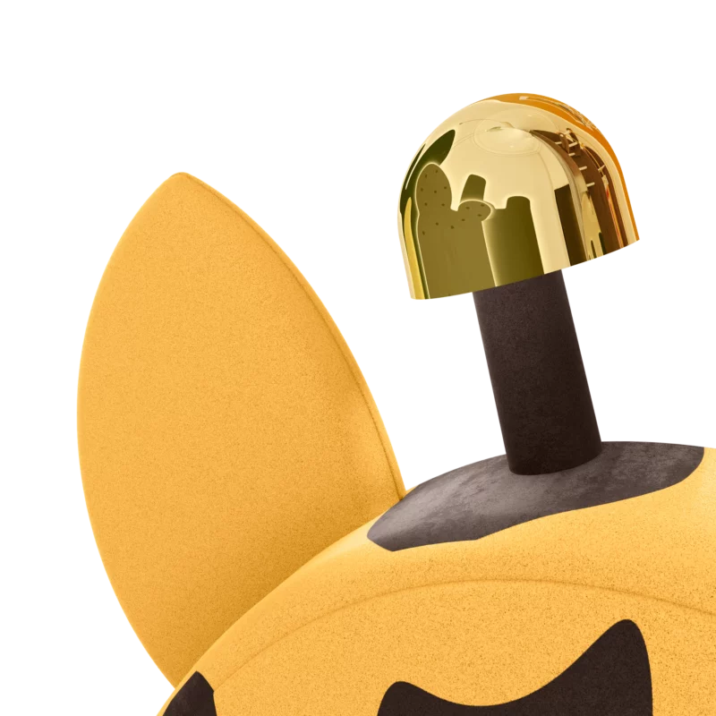 GIGI BED LIGHT DETAIL - GIRAFFE BED FOR KIDS